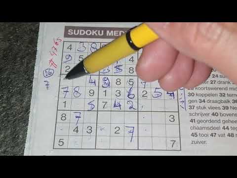 Tornado in Holland? (#4765) Medium Sudoku. 06-28-2022