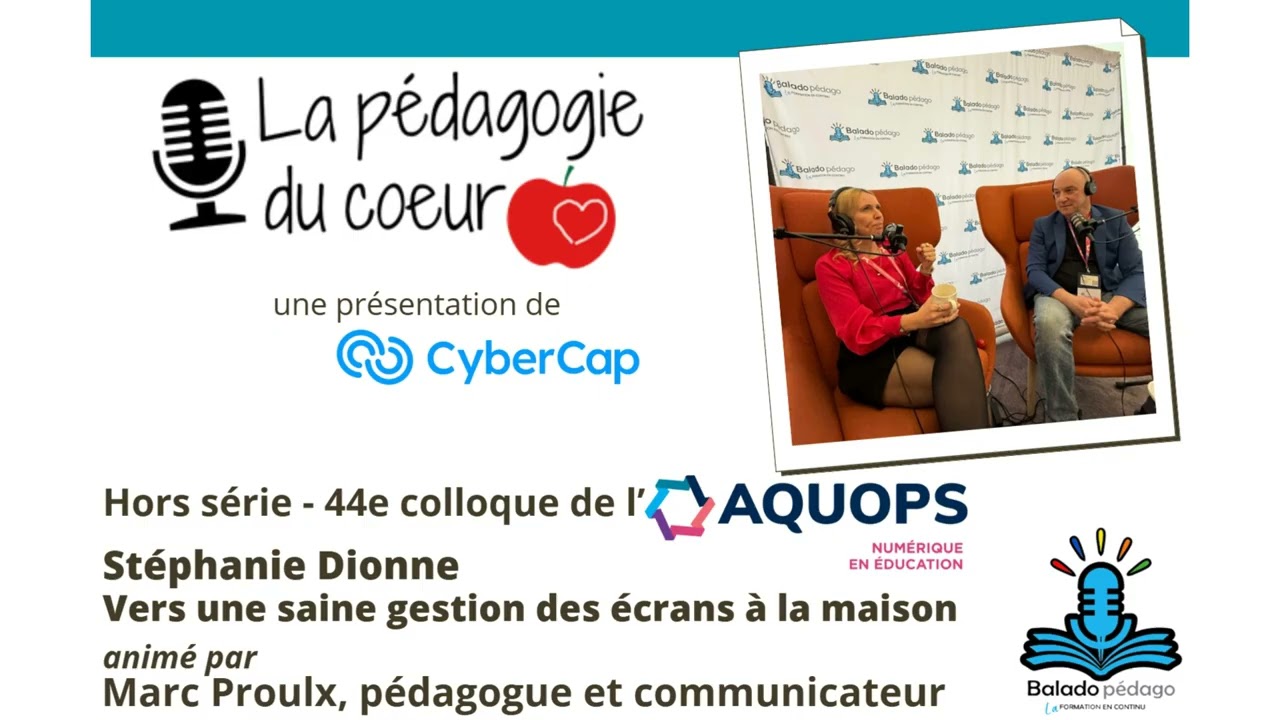 Stéphanie Dionne au 44e colloque de l'AQUOPS