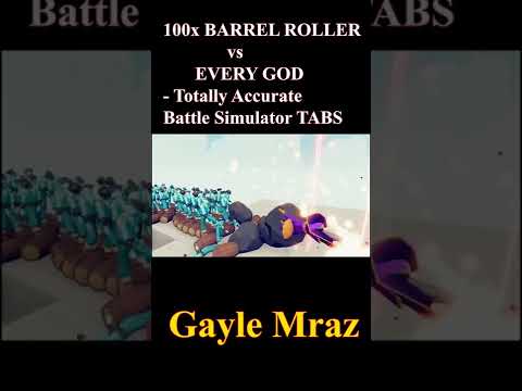 100x ROMAN TESTUDO vs 2x EVERY GOD   Totally Accurate Battle Simulator TABS #shorts 8