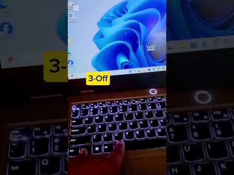 How to Turn On Backlight Lenovo LOQ ।how to on keyboard background light #windows #lenovo #ytshorts