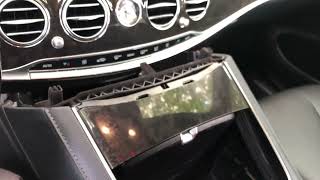 MB W222 S550 NTG 5.0 REMOVAL FOR REPAIR, head unit issues