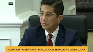 Download lagu Azmin beri keterangan kepada polis berhubung video lucah mp3
