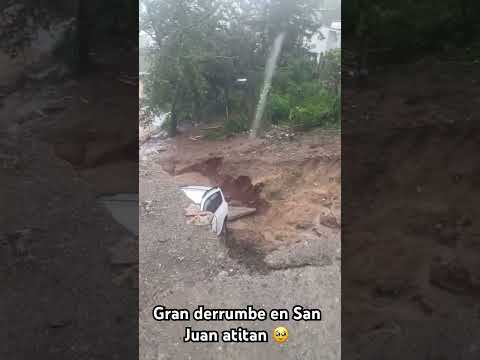 Gran derrumbe en San Juan atitan departamento Huehuetenango