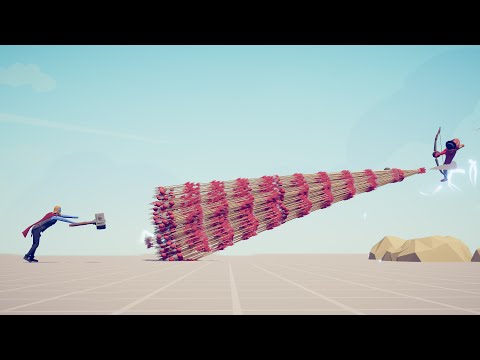 THOR vs EVERY GOD - Totally Accurate Battle Simulator