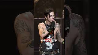 #AndyBiersack of #BlackVeilBrides on feeling like you're a part of something ❤️‍🩹#livemusic #emo