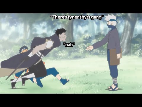 When KAKASHI and OBITO ran the GREATEST FADE in SHINOBI HISTORY
