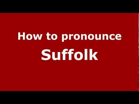How to Pronounce Suffolk - PronounceNames.com