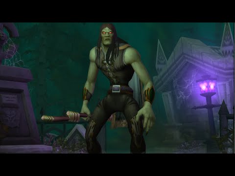 World of Warcraft Undead Monk from level 1 to level 5 (ENG)