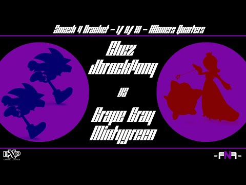FNF 1-9-15 - Smash 4 - Chez & JbrockPony vs. Grape Gray & Mintygreen - Winners Quarters