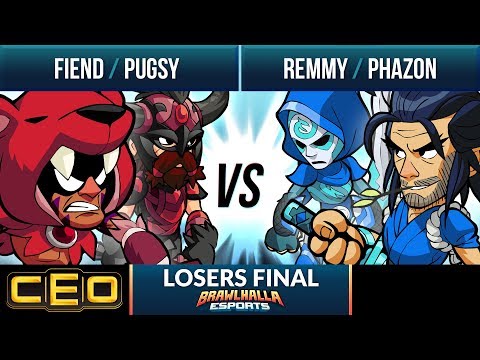 Fiend & Pugsy vs Remmy & Phazon - Losers Final - CEO 2019 2v2