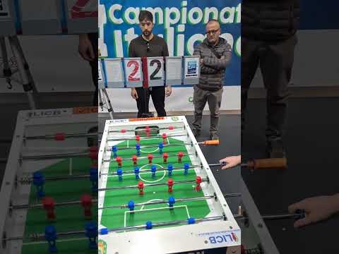 Finalissima di Calcio Balilla: Campionato Italiano Singolo UNDER19