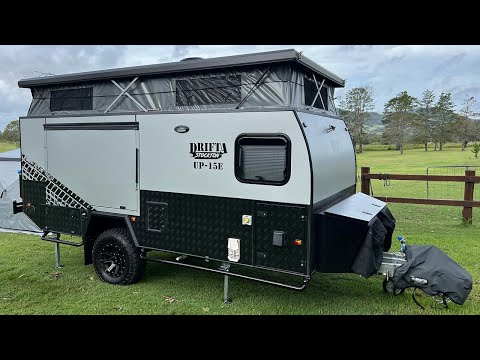 DRIFTA STOCKTON UP-15E CARAVAN FIRST WALK AROUND