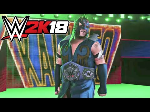 WWE 2K18 Gameplay | Kalisto vs Enzo Amore WWE Cruiserweight Championship Match