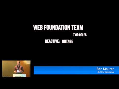 ACM Queue Applicative Conference Keynote Speech by Ben Maurer HD