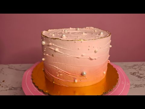 HOW TO MAKE A PERFECT GRADIENT 👌 ##pastelesenchantilly #viralcake #parati #cakedecorating #pastel