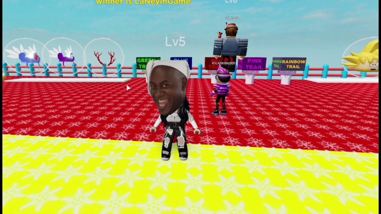 The Roblox Fall Blocks  (Fun Game)