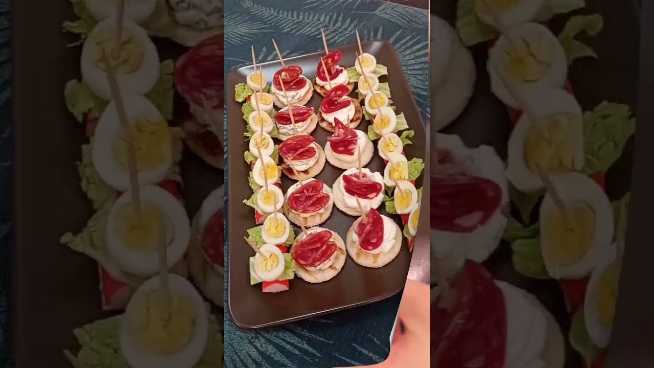 6 types of canape for cooking at home - on Cook UA.