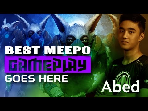 Abed Dota 2   Best Meepo Player   Meepo GOD