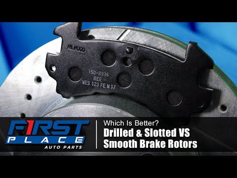 Drilled & Slotted VS Standard Brake Rotors