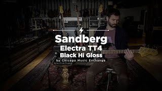 Video thumbnail for Sandberg Electra TT4 Black Hi Gloss Bass | CME Quick Riffs | Chicago Music Exchange by Chicago Music Exchange