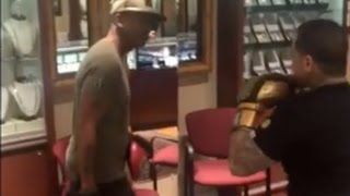 Jin Gates Throws Hands With Gillie Da Kid In Rolex Store