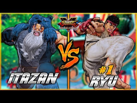 SFV AE 🔥 ITAZAN (Zangief) vs JUSTFOG (#1 Online RYU) | Ranked Match 🔥 SF5 TenSFV