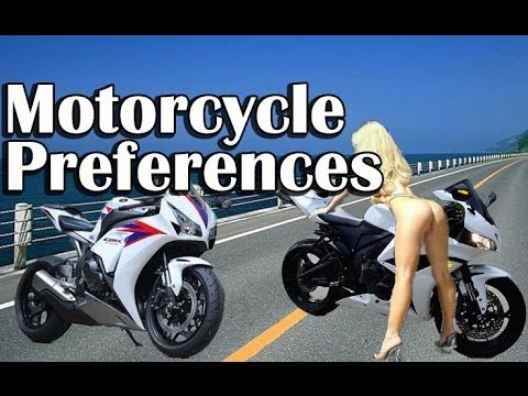 Motorcycle Preferences - Choosing the Best Motorcycle For You Video