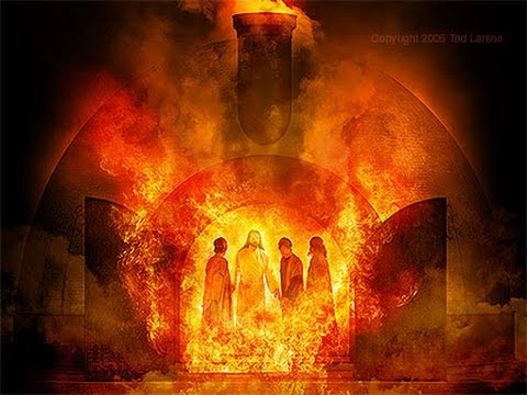 Daniel 3 friends fire -Miracle in Bible