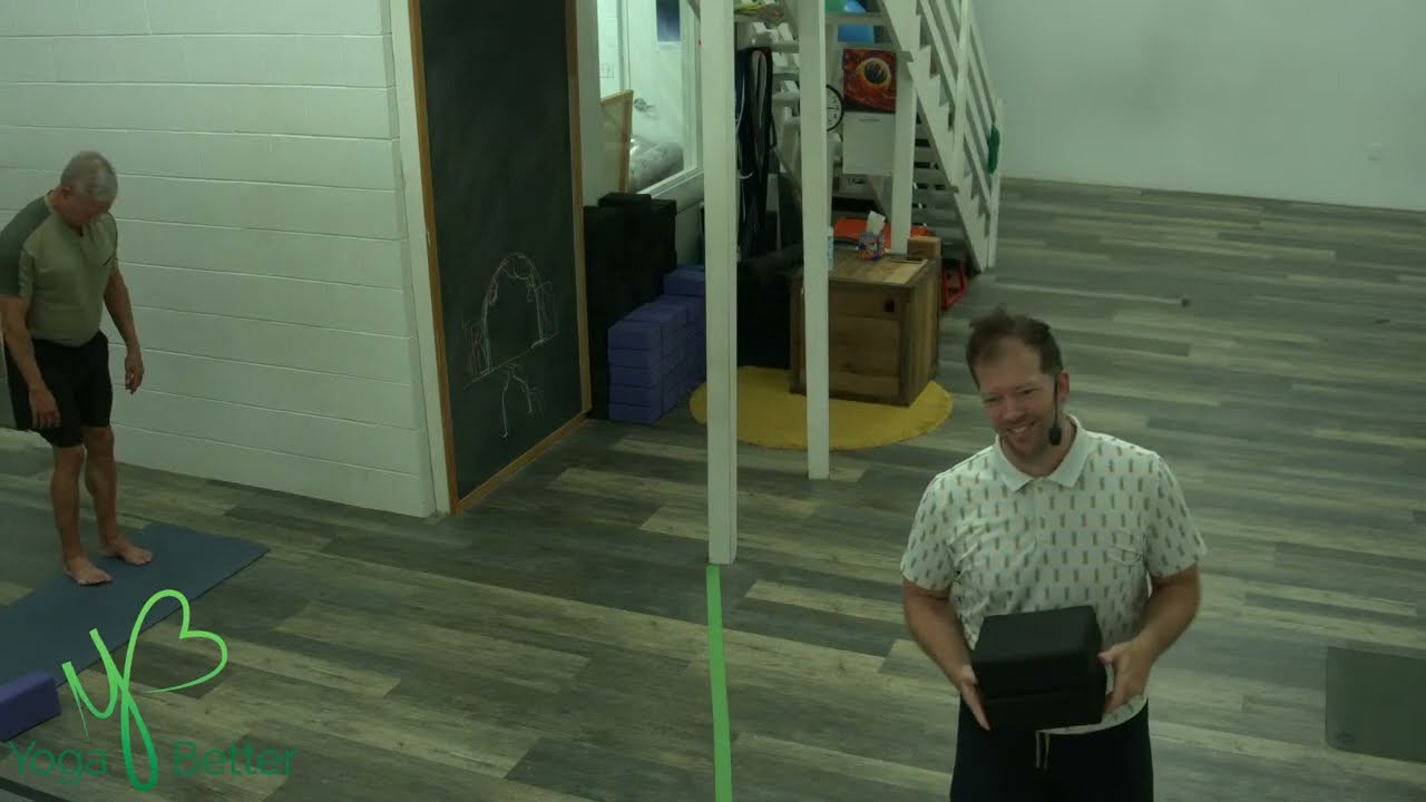 Level 1 - 6:15pm w/ ANDREW 11.7.24 YOGA BETTER ON LINE! (class starts @ 00:10:46; ends @ 01:05:55)