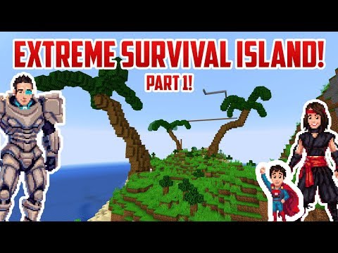 Minecraft EXTREME SURVIVAL ISLAND!