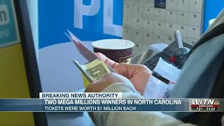 Lucky NC winners snag $1 million in Mega Millions drawing