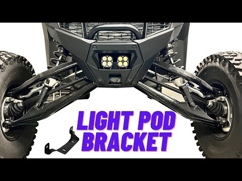 This Should Be Your First Purchase For Your RZR Pro R / Turbo R Baja Designs Dual Light Pod Bracket