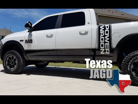 2017 RAM Power Wagon Side Ranch Hand Steps Install