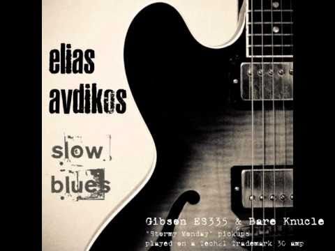 Elias Avdikos - Slow Blues (Gibson ES335 with Bare Knuckle 