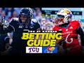 No. 17 TCU at No. 19 Kansas Betting Preview: Free Picks, Props, Best Bets | CBS Sports HQ