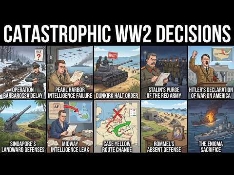 10 WW2 Decisions So Catastrophic They Changed the Entire War