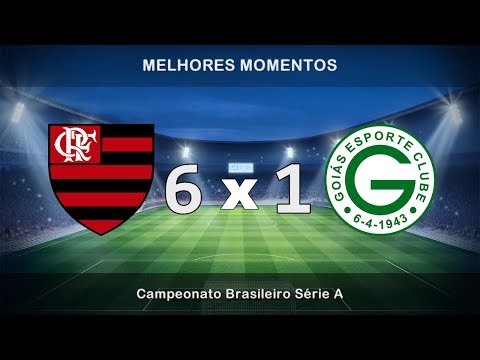 Flamengo 6 x 1 Goiás| Melhores Momentos HD | Brasileirão Série A | COMPLETO