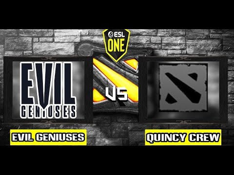 GRAND FINAL HIGHLIGHTS | Quincy Crew vs  Evil Geniuses| BO5]  ESL One Los Angeles  | NA |  DOTA 2