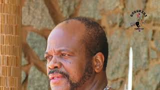 HIS MAJESTY KING MSWATI III SINGS THE NATIONAL ANTHEM OF THE KINGDOM OF ESWATINI