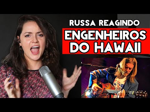 GRINGA RUSSA REAGINDO Engenheiros do Hawaii | REAÇÃO Infinita Highway e Piano Bar 💣
