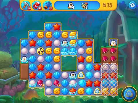 Fishdom level 6232 no boosters フィッシュダム ノーマル [Friend's]