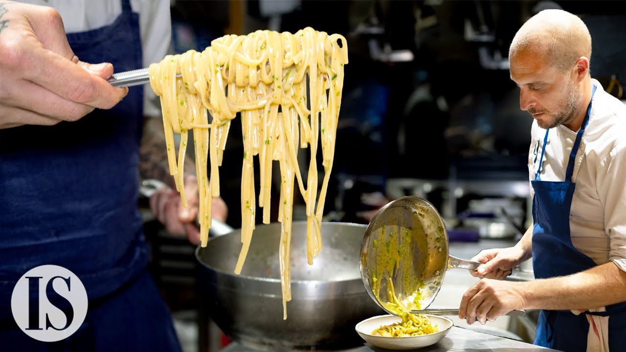 Come viene preparata la pasta in uno dei più famosi ristoranti italiani di Parigi