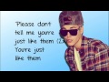 Justin Bieber - Just Like Them (Lyrics On Screen ...