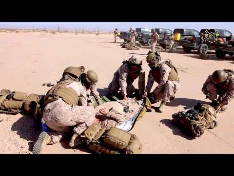JTF-SB Casualty Evac Drill with Troops 2025