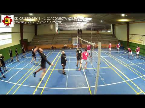 2DM de Voleibol de Castilla y Leon: CD Cristo Rey 3 - 1 Ojaconecta Aserioja 10/11/2018
