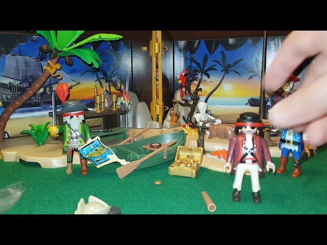 Vídeo relacionado con Playmobil 72100 Play Egg: Pirata - Huevo Sorpresa con Piratas, cañón, Cofre del Tesoro y Accesorios, Mini Escena para Construir, Estuche Reutilizable para Huevos para niños y niñas a Partir de 4 años