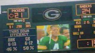 Brett Favre Retirement Tribute ( The Famous Final Scene )-Bob Seger