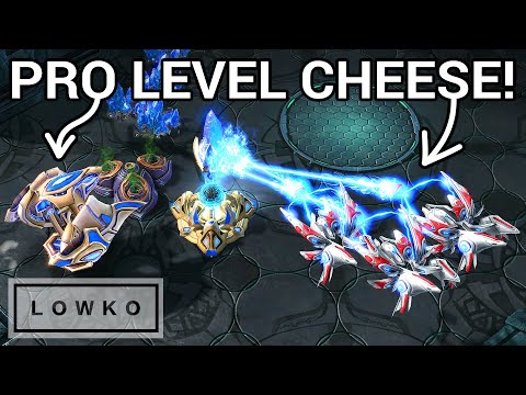 StarCraft 2: PROFESSIONAL CHEESE - Cannon Rush vs Proxy Void Rays! (Stats vs Zest)