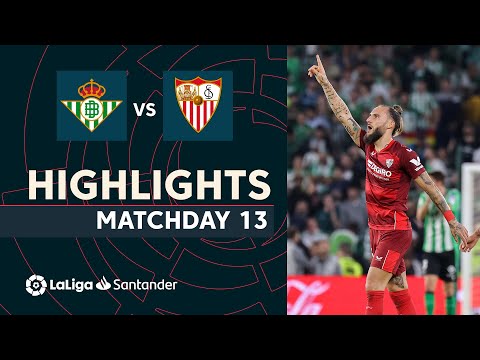 Highlights Real Betis vs Sevilla FC (1-1)