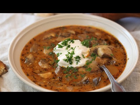 Hungarian Mushroom Soup | It's Only Food w/ Chef John Politte
